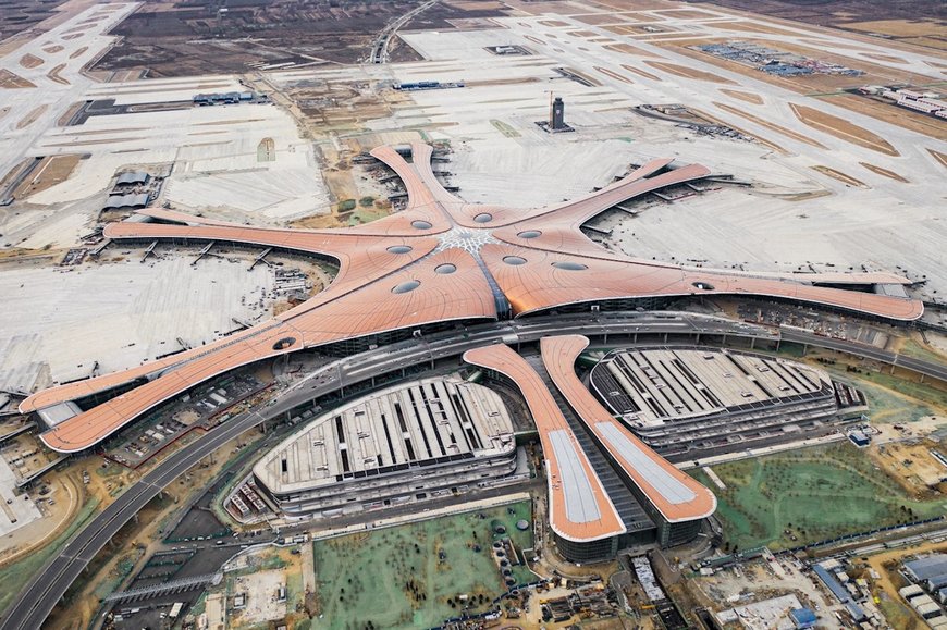 Pekings neuer Mega-Flughafen Daxing: ABB-Technologien unterstützen beim Bau